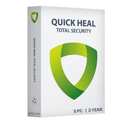 Quick Heal Total Security 5 PC 3 Years Box